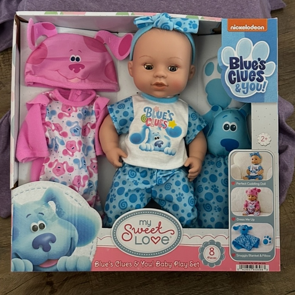 Sweet Love Blue's Clues Doll Set